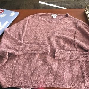 blush trendy sweater